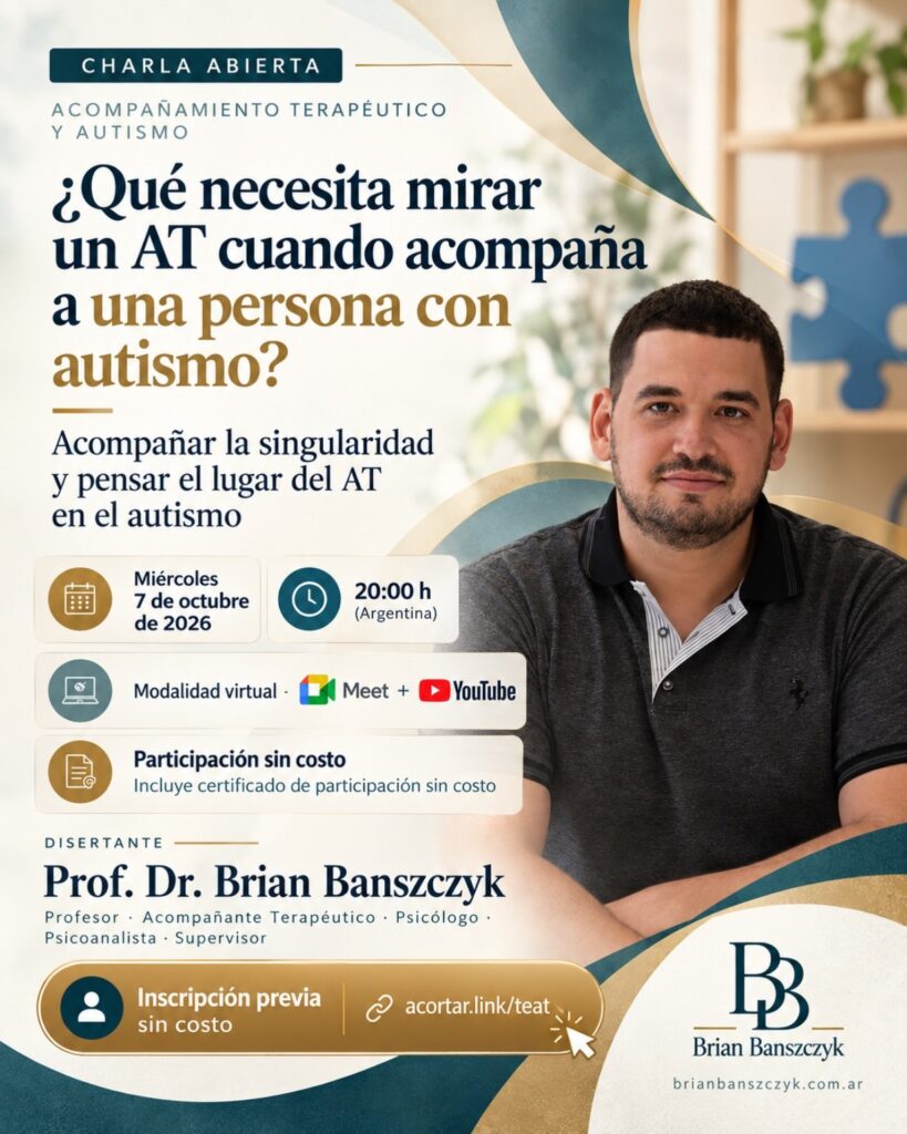 ¿Qué necesita mirar un AT cuando acompaña a una persona con autismo?